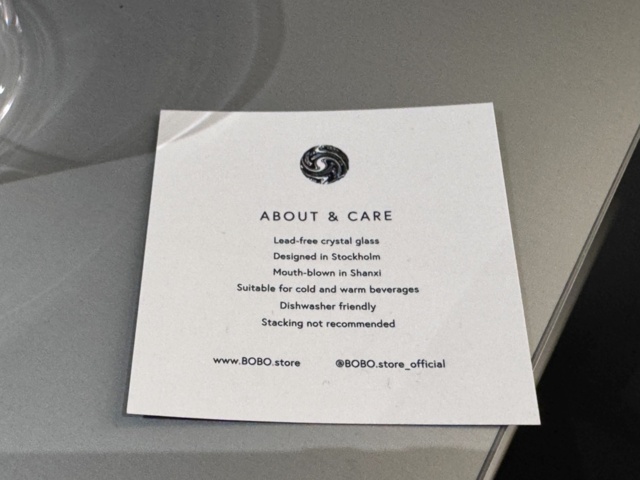 1240648-14 Glas 24 st, fyra olika modeller - BOBO