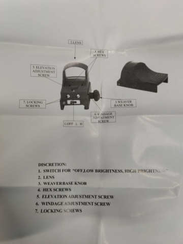 1287662-9 Red dot sight Jakt-Kungen (green)