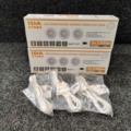 1293064-1 6 downlights IDA Utabo LED IP44 2700K