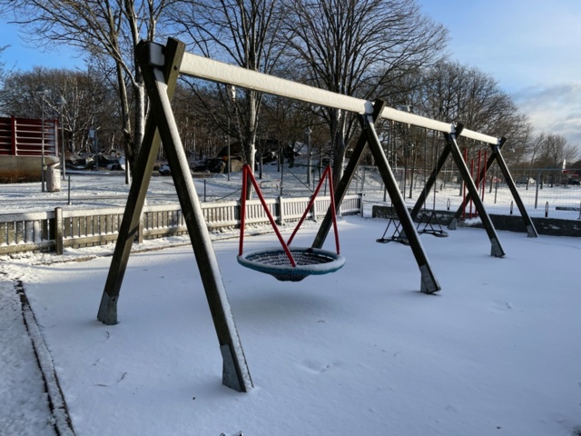 1293643-2 Swing set 4 swings, Slottsbro/Kompan