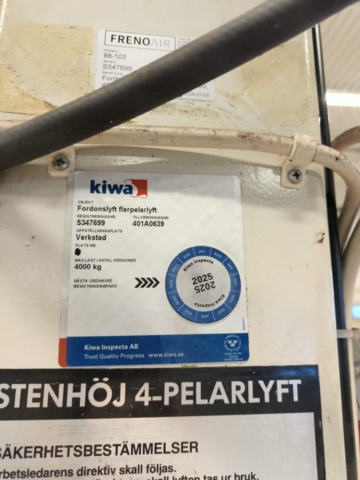 1267428-22 4-pillar lift Stone lift Major 430 -4000Kg