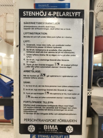 1267428-23 4-pillar lift Stone lift Major 430 -4000Kg