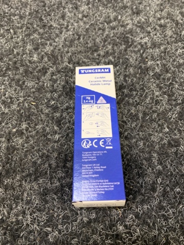 1294520-3 60 metal halide lamps Tungsram CMH20/TC/UVC/U/830/G8.5 PLUS