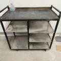 1267441-4 Shelf, workbench and vacuum cleaner