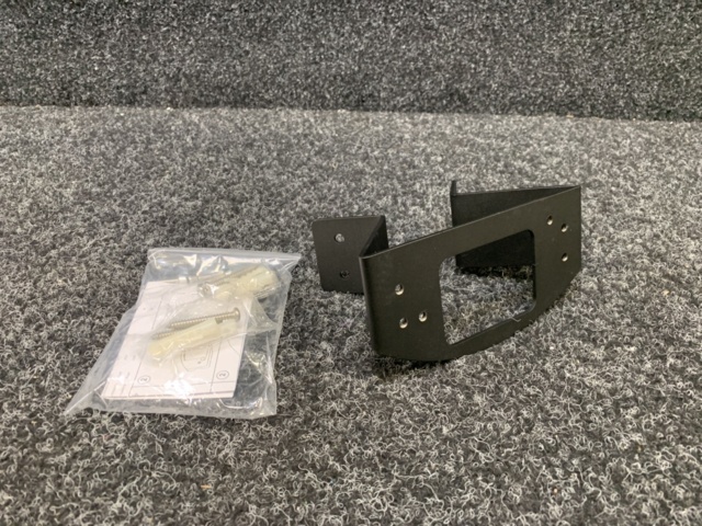 1293408-4 20 st Hörnfästen Zebra Flow, svart