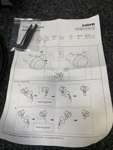 1293469-6 2 pcs Spotlight Zebra Sonic LED 19W 3000K Graphite