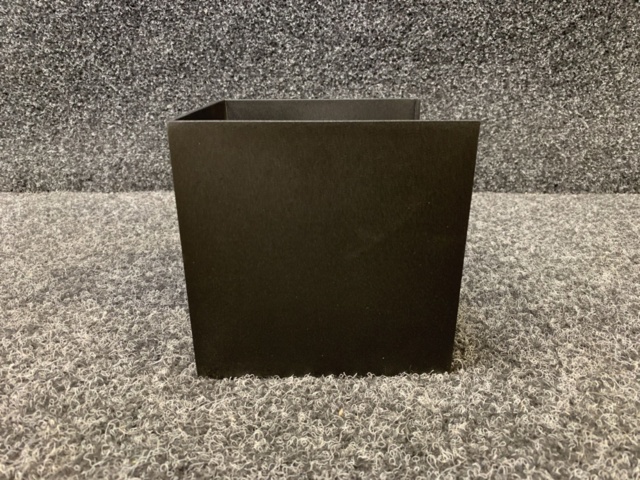 1294261-9 6 wall luminaires Zebra QB Maxi LED 2x6W Twilight relay, black