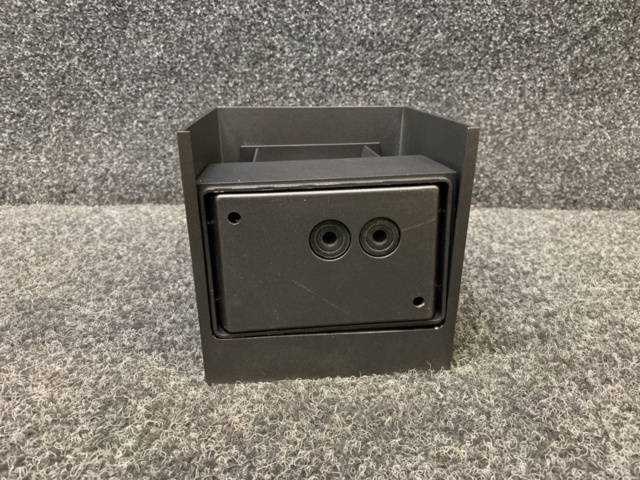 1294261-10 6 wall luminaires Zebra QB Maxi LED 2x6W Twilight relay, black