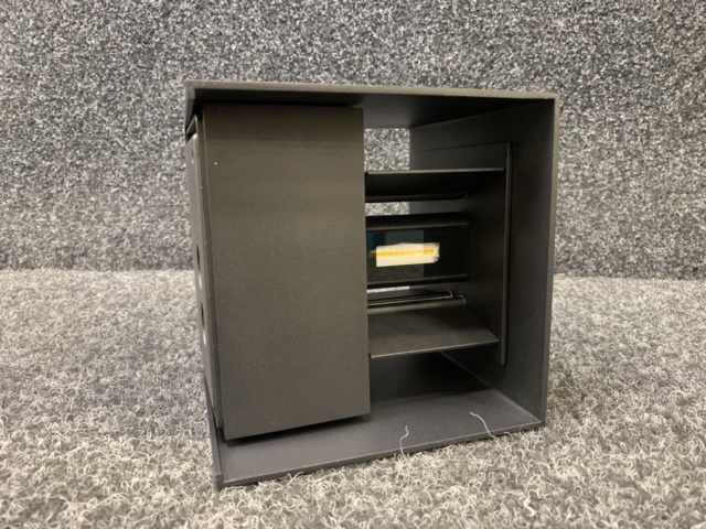 1294261-11 6 wall luminaires Zebra QB Maxi LED 2x6W Twilight relay, black