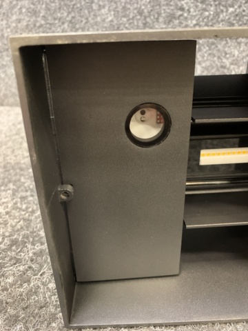 1294261-14 6 wall luminaires Zebra QB Maxi LED 2x6W Twilight relay, black