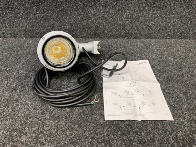 1294273-2 2 pcs Spotlight Zebra Sonic LED 19W 4000K Silver