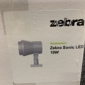 1294311-4 2 pcs Spotlight Zebra Sonic LED 19W 3000K Silver