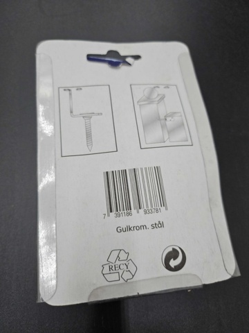 1298795-2 20 pcs 4-pack L fittings - Shipping included