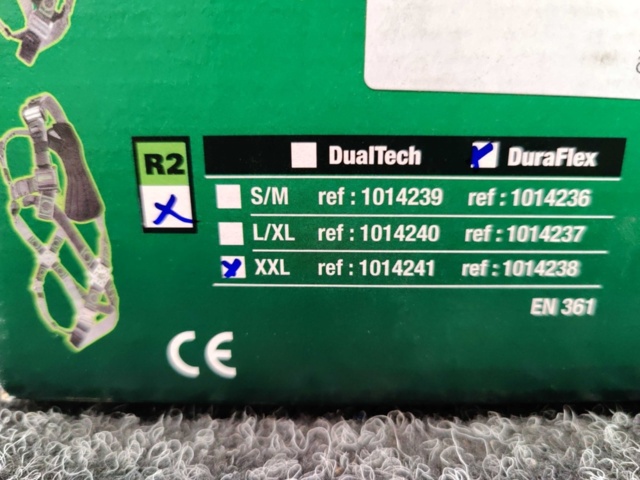 1298711-3 Fall protection harness Miller Revolution Duraflex R2, Size XXL