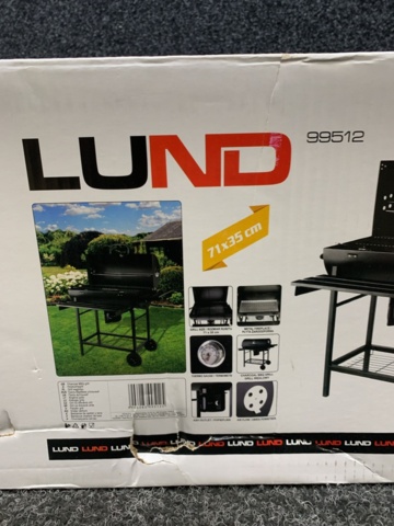 1299016-4 Charcoal grill Lund 99512