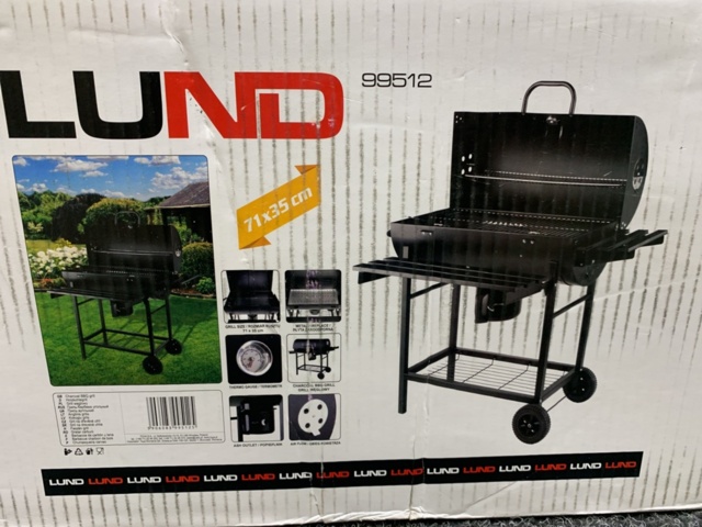 1299017-3 Charcoal grill Lund 99512