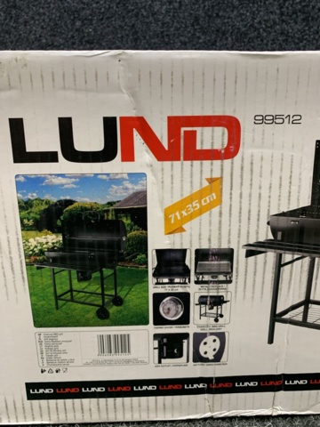1299017-4 Charcoal grill Lund 99512