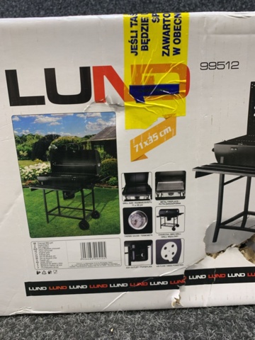1299022-4 Charcoal grill Lund 99512