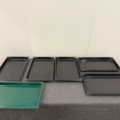 1176189-1 5 new Fluon-coated GN 1/1 trays 1 Rational Granite-melted antin 40 mm