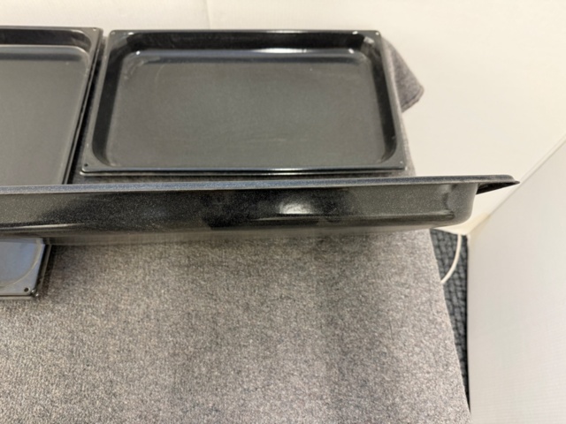 1176189-5 5 new Fluon-coated GN 1/1 trays 1 Rational Granite-melted antin 40 mm