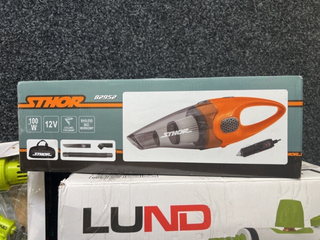 1299737-4 Steam cleaner, car vacuum cleaner and car wash set