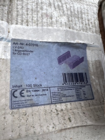 1225720-6 Aluminum profiles