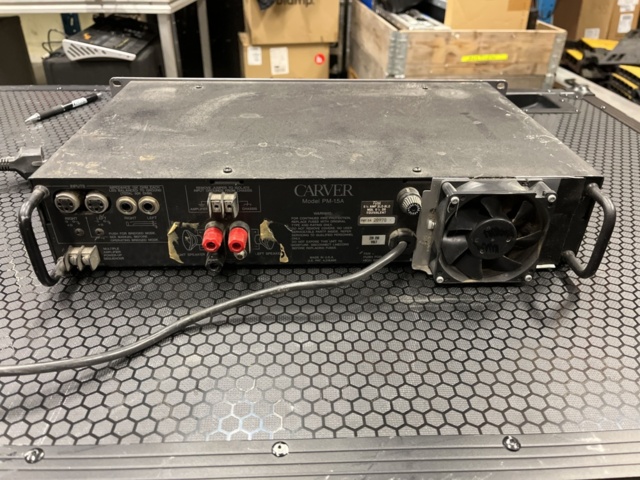 1272975-4 Carver PM1.5 lightweight power amplifier 2x 450w
