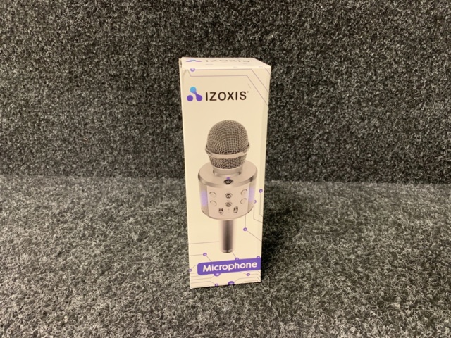 1301053-3 2 Karaoke microphones with speakers