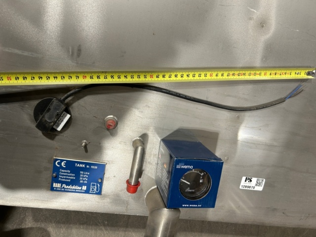 1289870-4 Fuel tank boat Habe 110 L