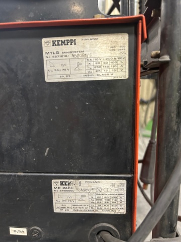 1289882-11 TIG welding Kemppi Minisystem MTLG MP2400