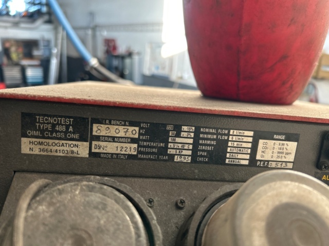 1225452-3 Avgasmätare - Tecnotest 488