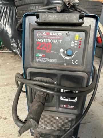 1225462-2 Mig/Mag weld - Awelco Mastercraft 220