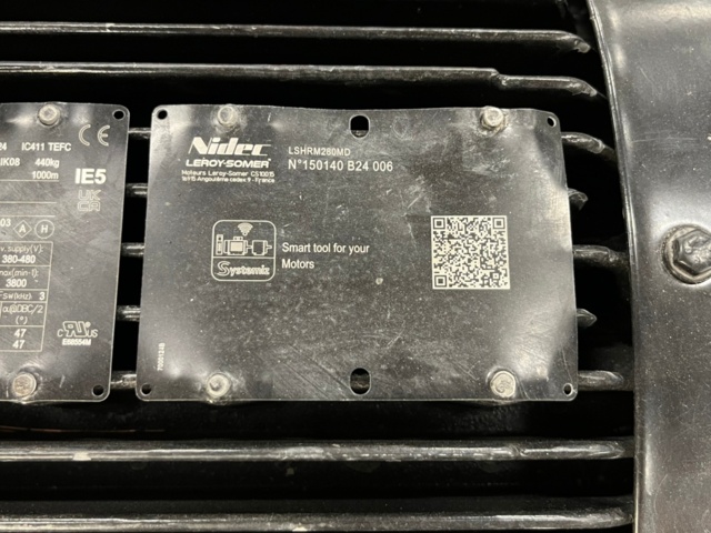 1304368-10 Elmotor - NIDEC permanent magnet motor 90kW, LSHRM280MD