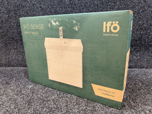 1305630-5 Washbasin Ifö Spira Compact, 622x414x156mm (LxWxH)