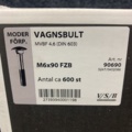 1288260-2 Ca 600 st vagnsbultar M6x90 FZB