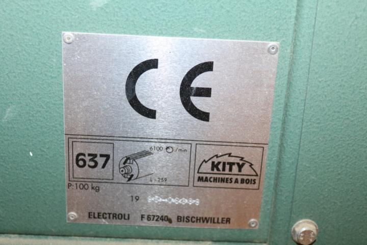 1265272-3 Straight & Planer. Kity 637