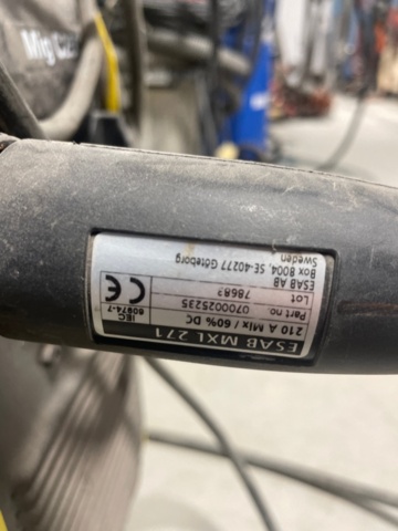 1284320-3 Mig welder - Esab C250 3PH