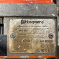 1284325-9 Wall saw with accessories - Husqvarna WS 220 -2020