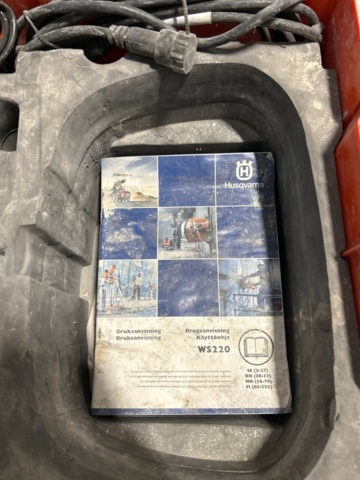 1284325-13 Wall saw with accessories - Husqvarna WS 220 -2020