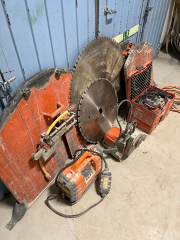 1284325-3 Wall saw with accessories - Husqvarna WS 220 -2020