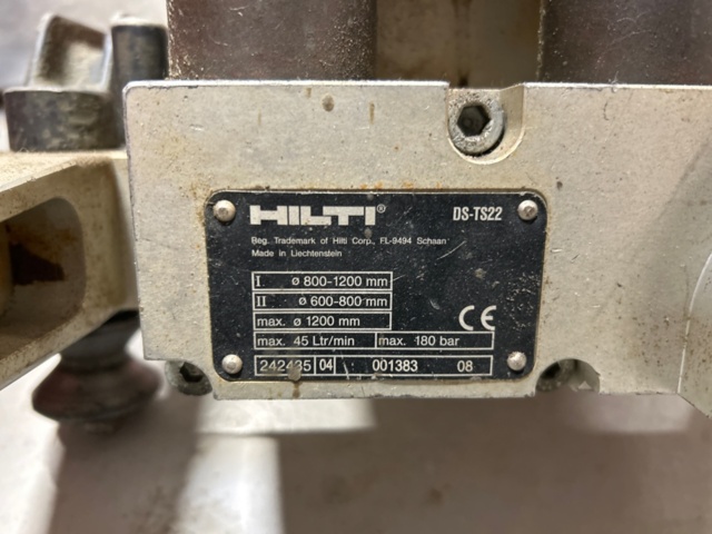 1284331-4 Hydraulic concrete saw Hilti DS-TS22
