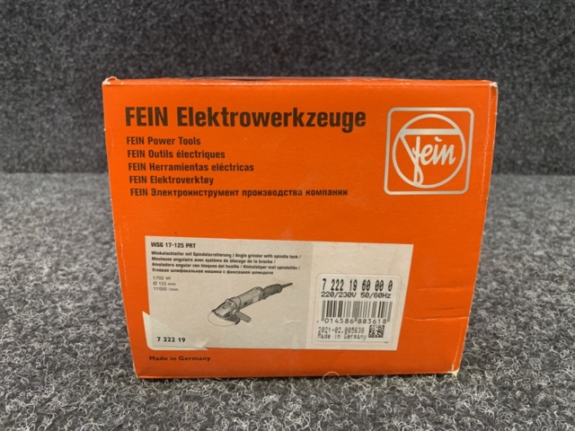 1306397-3 Angle grinder Fein WSG 17-125 PRT