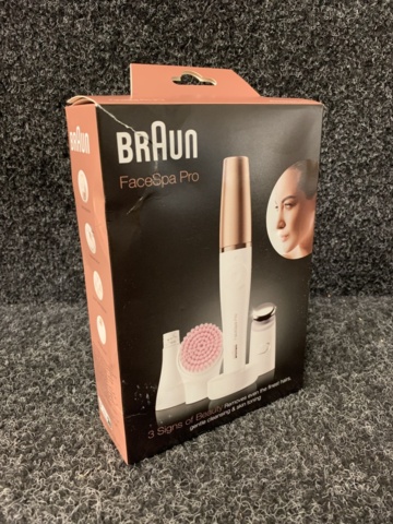 1302021-2 Facial epilator Braun FaceSpa Pro 912 (white/bronze)