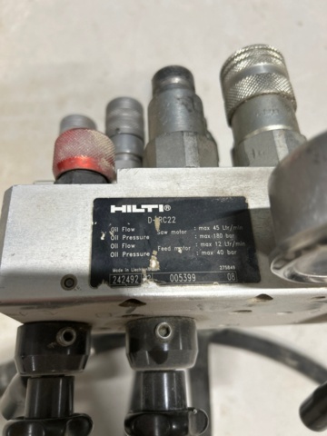 1284331-14 Hydraulic concrete saw Hilti DS-TS22