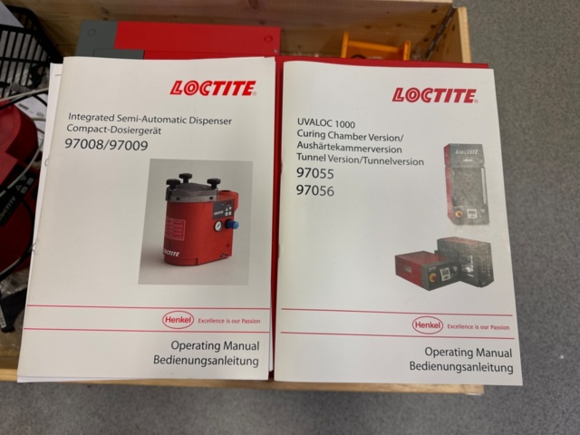 1306569-7 Henkel Loctite UVALOC 1000 UV curing chamber and dispenser