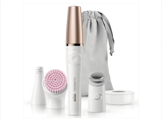 1302021-1 Facial epilator Braun FaceSpa Pro 912 (white/bronze)