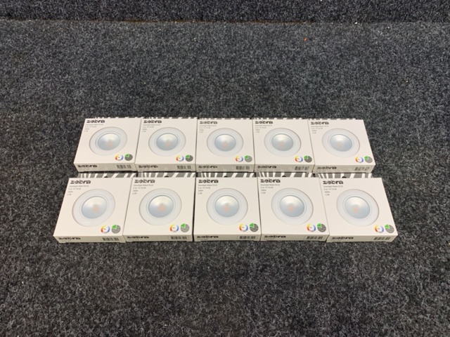 1307443-2 10 Downlight Zebra tilt furniture DC 2700K