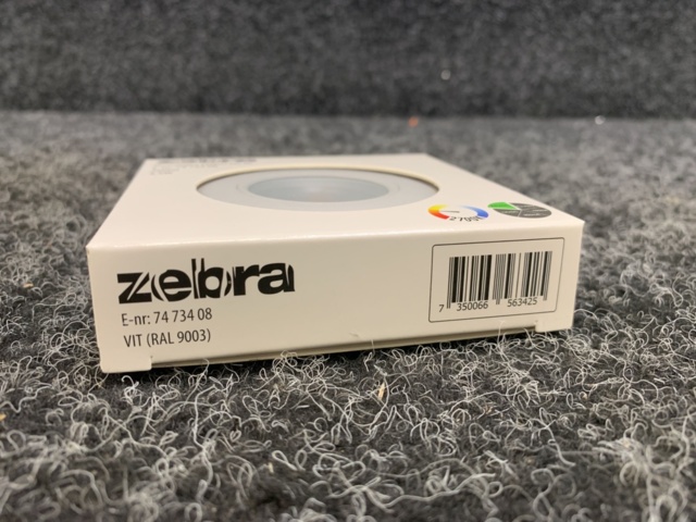 1307443-6 10 Downlight Zebra tilt furniture DC 2700K