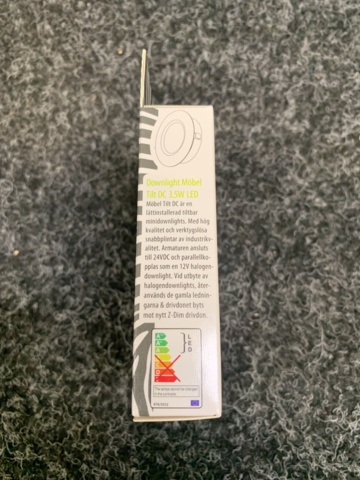 1307462-3 10 Downlight Zebra tilt furniture DC 2700K