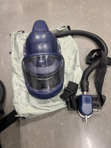 1137680-6 2 st Sundström friskluftsmasker och tryckluftsfilter SR580 / SR99-1